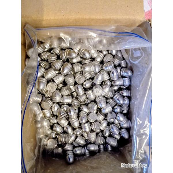 100  OGIVES POUR ARMES A POUDRE NOIRE CALIBRE 36