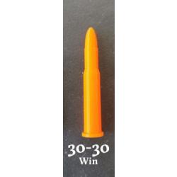 Douille Amortisseur, lot de 3 fausses cartouche 30-30 Winchester et autres