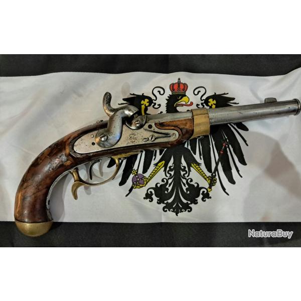 Pistolet prussien ( allemand)  modele 1850 de la guerre de 1870 1871 du 16e Ulhans.