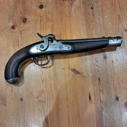 Tres rare Pistolet bavarois modele 1823 de cavalerie, de la guerre de 1870 1871.