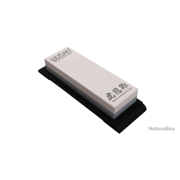 Wusaki Suehiro Grain 240/1000 - Pierre � Aiguiser Japonaise Double Face avec Socle