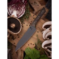 Couteau Microtech Utility Lame Acier M390MK Manche Carbone &Eacute;tui Feutre Made In USA MCT3400B1DLCLWC