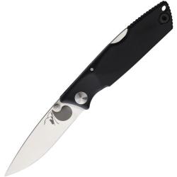 Couteau Pliant Ontario Wraith Lame Acier 4116 Manche ABS Noir Lockback Made In Taiwan ON8798