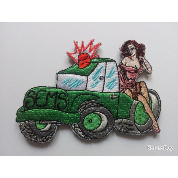 Patch ESTA MALZEVILLE - M�canicien d'Entretien des V�hicules et des Mat�riels d'Environnement