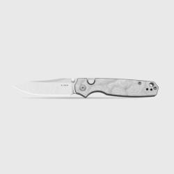 Couteau Kizer Pokiman BLL Lame Acier AEB-L Manche G10 Aluminum Foil Button Liner Lock KIV3789BCA1