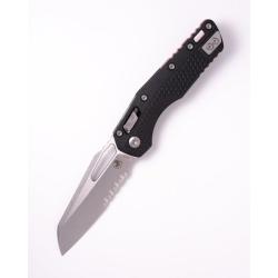 Couteau Microtech MSI Lame Acier M390MK Manche Polym&egrave;re Noir RAM-LOK Made In USA MCT210T11PMBKA5