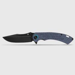 Couteau Kansept Knives Pretatout Lame Acier CPM-S35VN Manche Aluminium Violet Liner Lock K1032A6