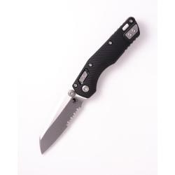 Couteau Microtech MSI Mini Lame Acier M390MK Manche Aluminium Noir RAM-LOK Made In USA MCT210M11FL