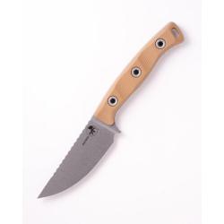 Couteau Fixe Microtech Akris Lame Acier M390MK Manche G10 Dark Earth &Eacute;tui Kydex MCT9510DE5
