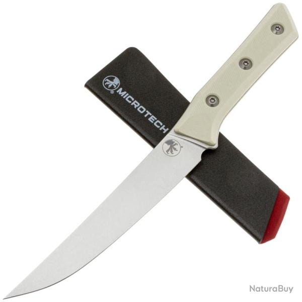 Couteau � D�sosser Microtech 15,6 cm Lame Acier M390MK Manche G10 Ivoire USA MCT310010IV
