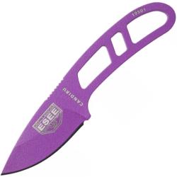 Couteau Fixe ESEE Candiru Kit Lame Acier 1095 Manche Acier Violet &Eacute;tui USA ESCANPURPKIT