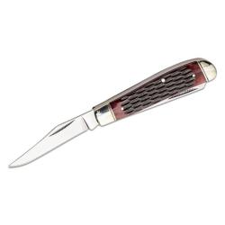 Couteau Cold Steel Mini Trapper Lame Acier 8Cr13MoV Manche Os Marron Slip Joint Made In Taiwan