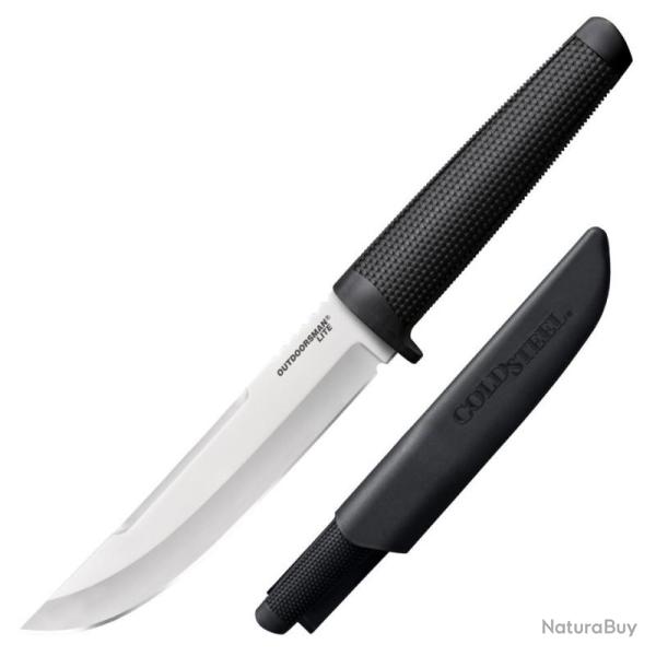 Couteau Fixe Cold Steel Outdoorsman Lite Lame Acier 4116 Manche Kray-Ex Noir �tui Made In Taiwan