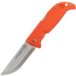Couteau Cold Steel Finn Wolf Lame Acier AUS-8 Manche Griv-Ex Orange Tri-Ad Lock Made In Taiwan