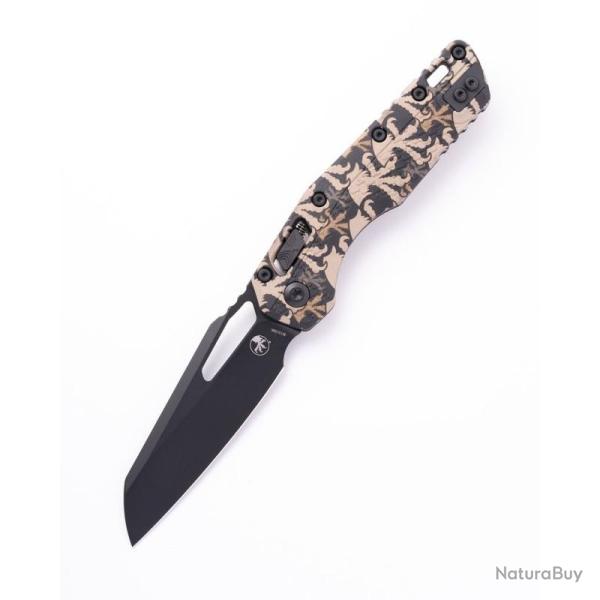 Couteau Microtech MSI Lame Acier M390MK Manche Polym�re Camo RAM-LOK Made In USA MCT18035
