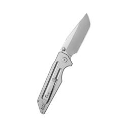 Couteau KB Knives Relentless Lame Acier M390 Manche Titane Sabl&eacute; Top Liner Lock KUB462E