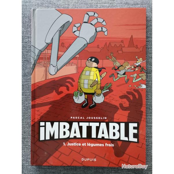 BD Imbattable 1 Justice et l�gumes frais Pascal Jousselin Dupuis