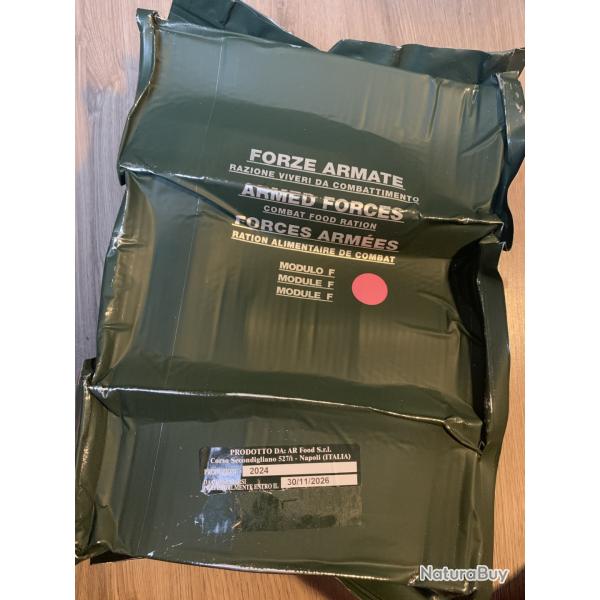 MRE EPA Ration de Combat 24h Italienne Module F