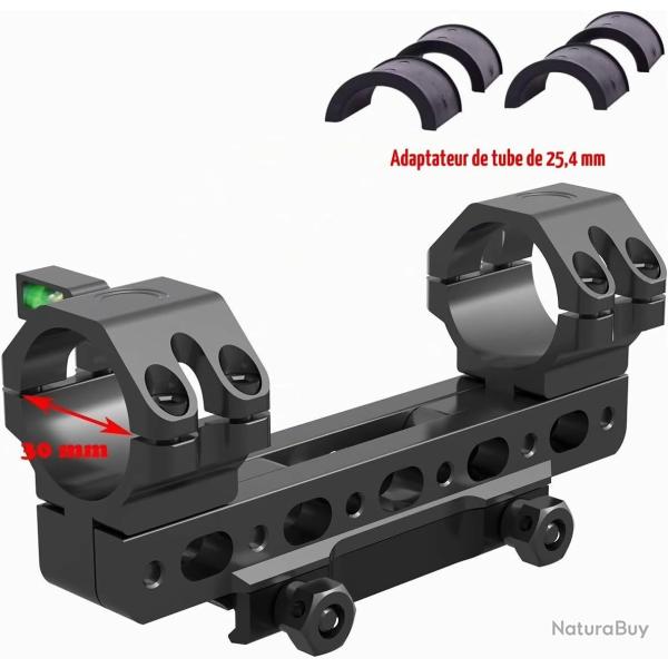 WestHunter Optics montage r�glable de lunette 30mm 0-100 MOA