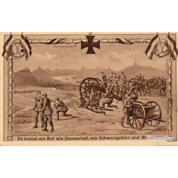 Carte postale illustr�e WWI - 1915 -N�8817