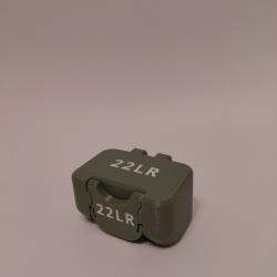 Bo&icirc;te de rangement 32 munitions .22 LR