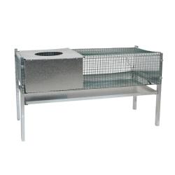 Cage &eacute;leveuse poussins et cailles 101 x 46 x 56 cm