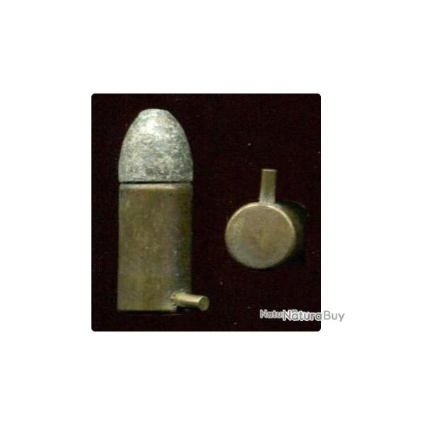 7 mm � broche - �tui cuivre ou laiton - PRIX PORT COMPRIS - plusieurs disponibles