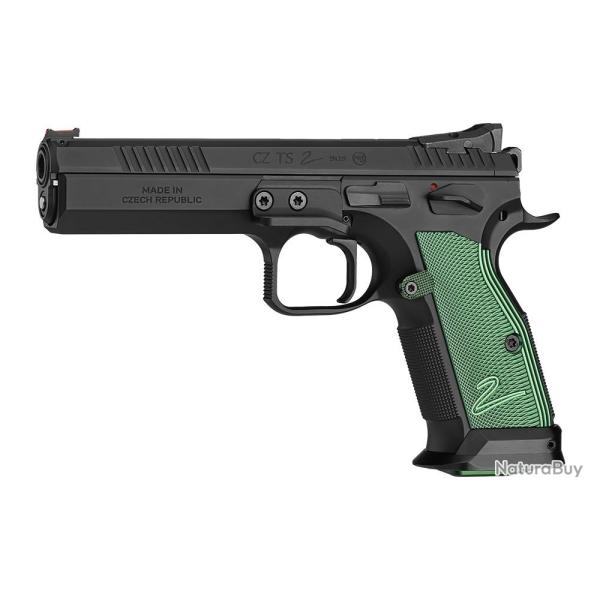 PISTOLET CZ TS 2 RACING GREEN 9X19