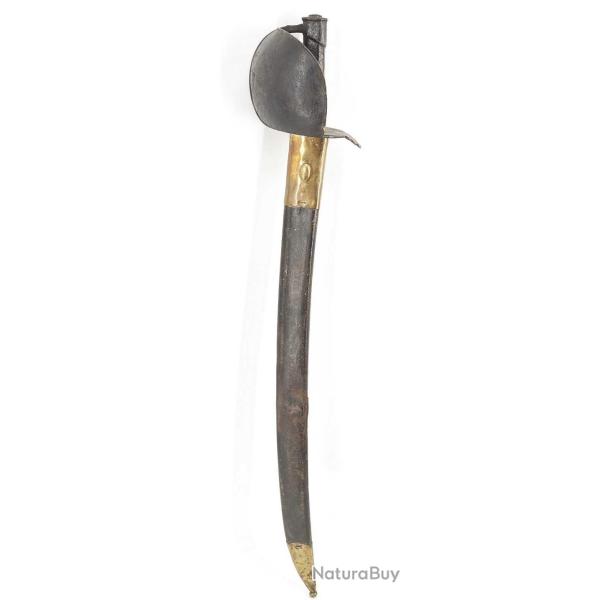 SABRE D'ABORDAGE 'CUILLI�RE � POT' MARINE MILITAIRE Mod�le An XI Manufacture Imp�riale 1813 - France