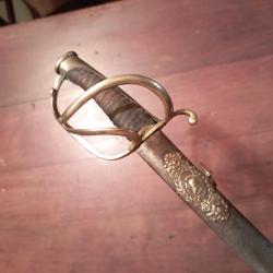 Beau petit sabre(anIX) d'enfant d'officier de cavalerie l&eacute;g&egrave;re premi&egrave;re empire