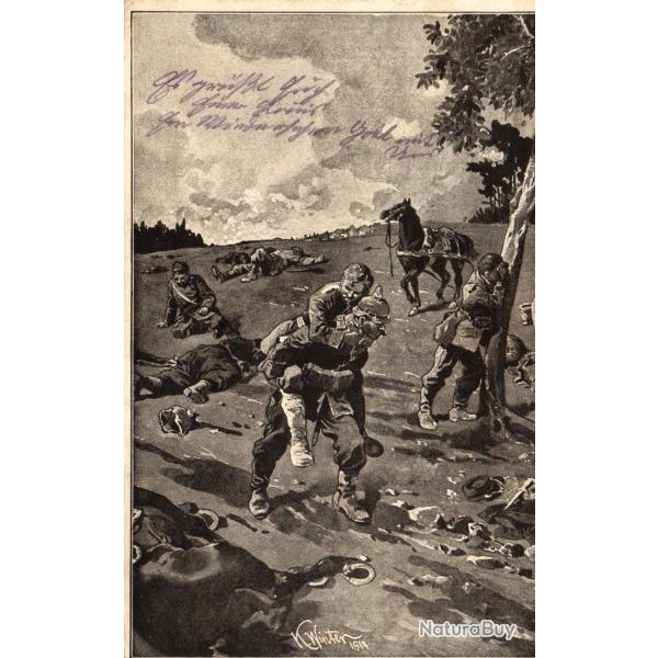 Carte postale ancienne Kriegsbilder aus Reclams Universum 1914 -N�8821
