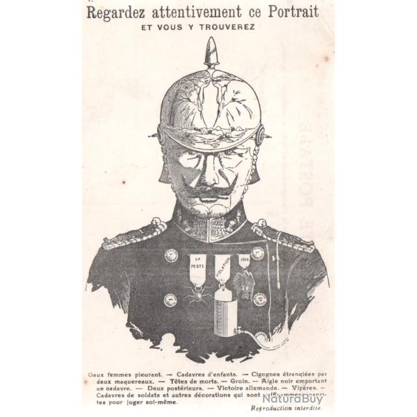 Carte postale ancienne de propagande fran�aise 1914-1918 -N�8822