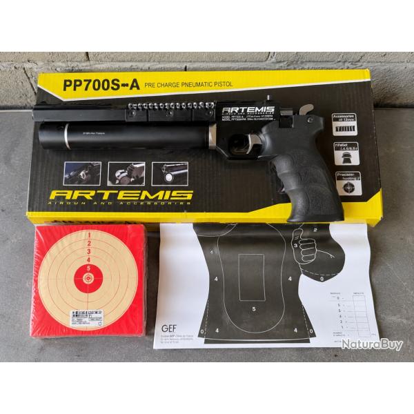 Artemis PP700S-A PCP + compresseur VEVOR + accessoires