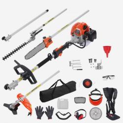 Outils de coupe multi-fonctions Thermique 6 en 1 moteur deux temps 33 cc......ENCHERE 1 EURO