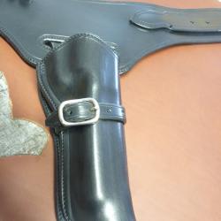 HOLSTER + CARTOUCHIERE " COLORADO" (Entreprise Artisanale Fran&ccedil;aise)