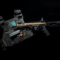 DESTOCKAGE - Carabine semi-automatique SABER GEARS - SG9 - Canon 8" - SERIE CERAKOTE - Calibre 9x19