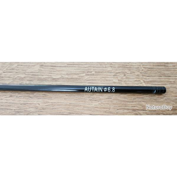 scion creux CARBONE 1 M  diametre 6.8 - 2.5 mm  AUTAIN