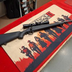 REMINGTON 783 CAL.243 WIN EN TRES BON ETAT + LUNETTE EN 3-9X40