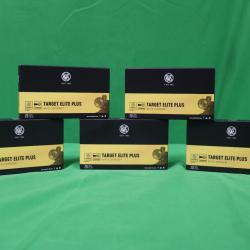 Lot de 5 boites de 20 munitions RWS Target Elite Plus Calibre .308Win 10g/154gr