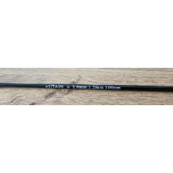 scion creux CARBONE 1 M  diametre 4.2 - 2  mm  AUTAIN