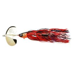 Cuiller Tournante Abu Garcia Beast Skirted Spinner 22cm - 87g 22cm 87g Red Tiger 0,5 &agrave; 1,5m