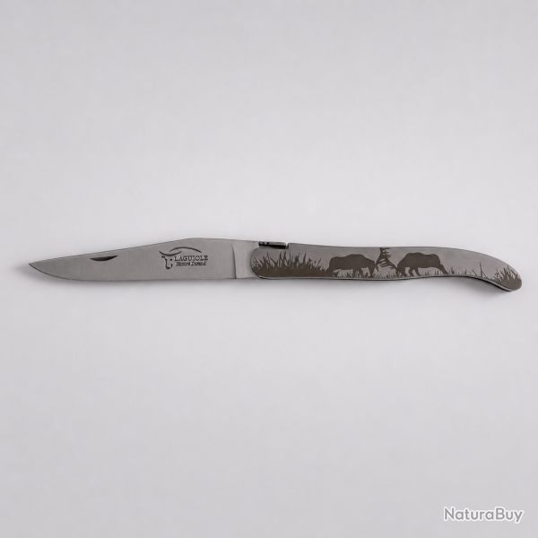 Laguiole gravure HD - Acier
