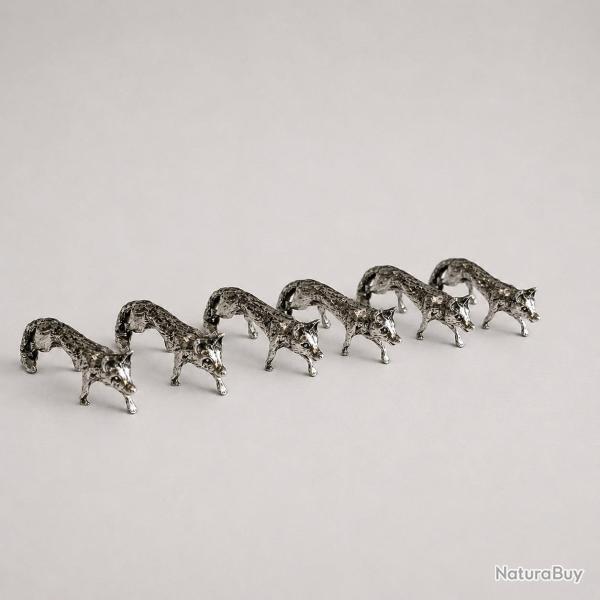 Porte-couteaux renard - lot de 6