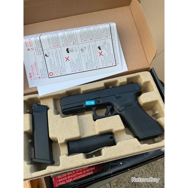 G17 we Airsoft culasse m�tal mobile