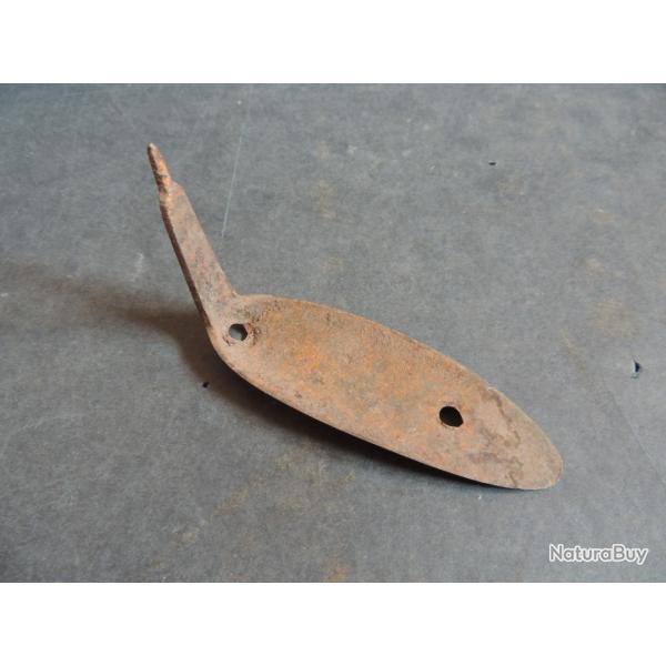 Plaque de couche fusil poudre noire