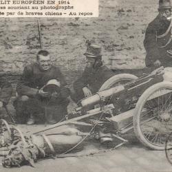 Carte postale ancienne - Le conflit europ&eacute;en en 1914 - Soldats belges et -N&deg;8827