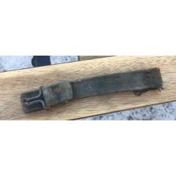 Ancien Morceau de Jugulaire casque type US ww2