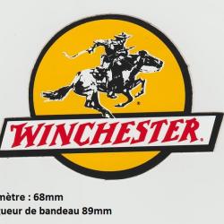 Winchester " Rond fond jaune " avec Bandeau