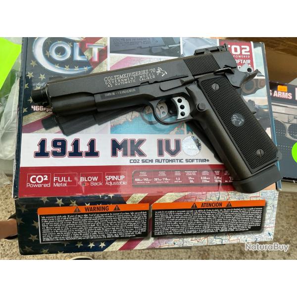 1911 colt MKIV co2 airsoft