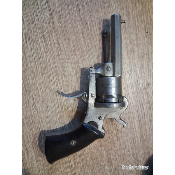 Ancien pistolet a barilet the guardian americain model of 1878
